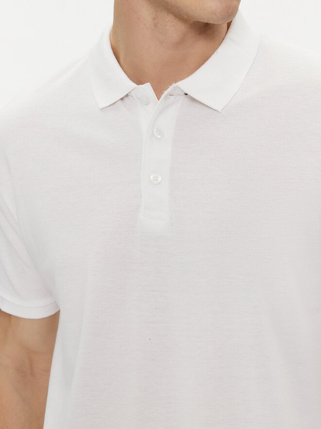 Brave Soul Brave Soul Poloshirt MPS-131TOKITA Weiß Straight Fit