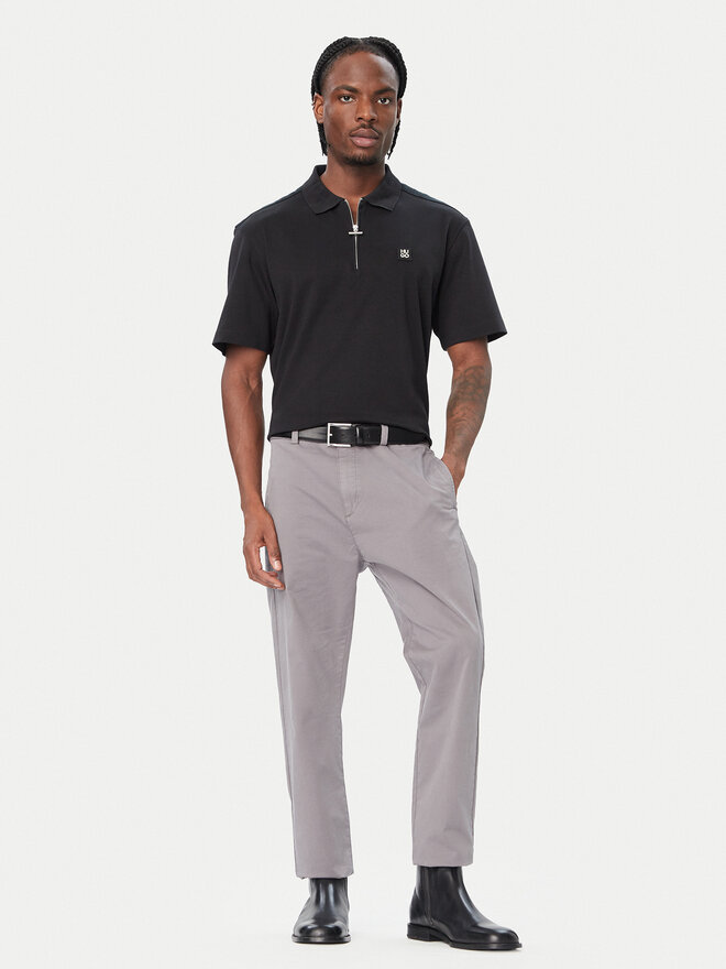 HUGO HUGO Poloshirt Derypolo 50567930 Schwarz Regular Fit