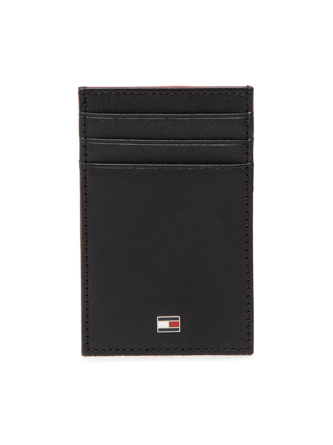 Tommy Hilfiger Kreditkartenetui Tommy Hilfiger Th Horizon Vertical CC AM0AM10228 Schwarz