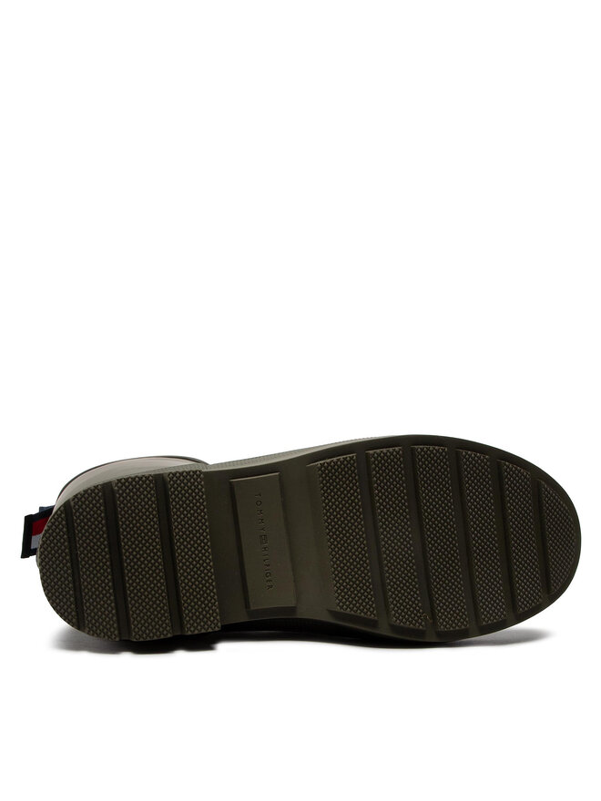 Tommy Hilfiger Гумові чоботи Tommy Hilfiger Overknee Rainboot FW0FW06778 Хакі