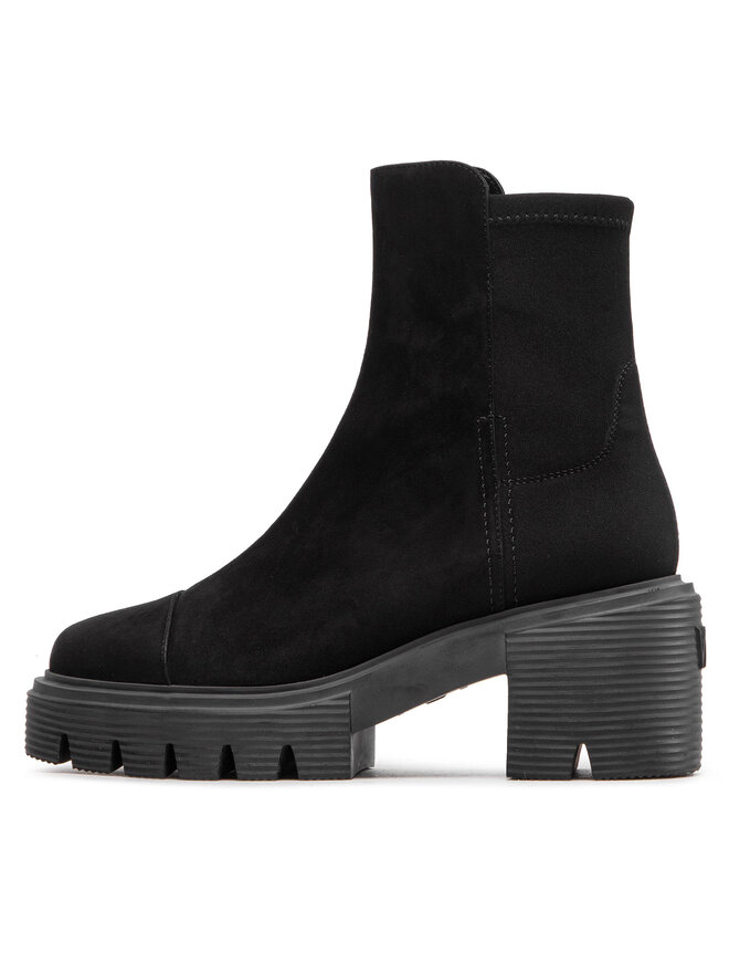 Stuart Weitzman Ботильйони Stuart Weitzman Soho Bootie SC723 Чорний