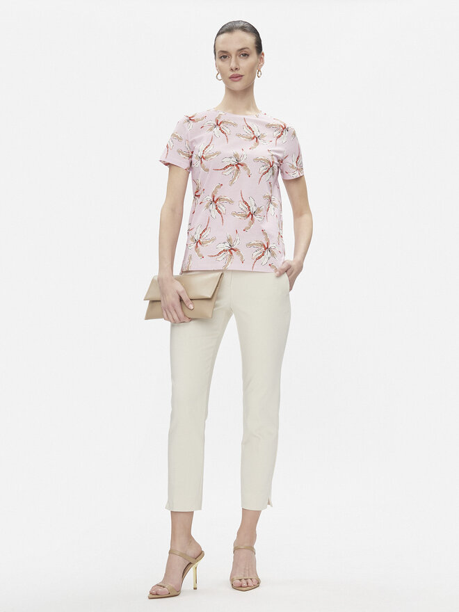 Marella Marella Футболка Corone 2413971021200 Рожевий Regular Fit