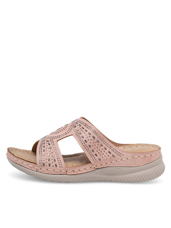 Clara Barson Pantoletten Clara Barson WYL05010-30 Rosa