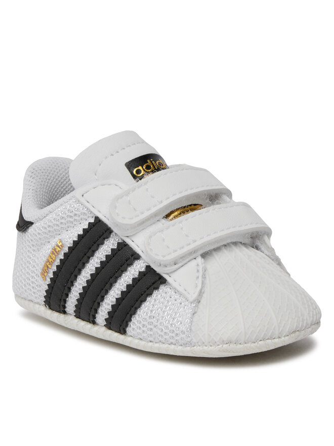 adidas Sneakersy adidas Superstar Crib S79916 Bílá