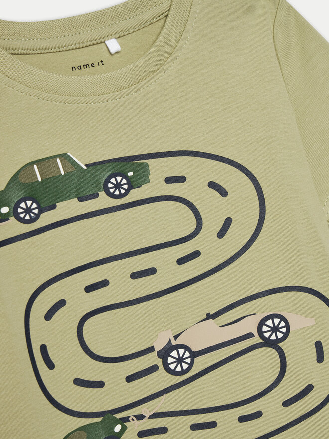 NAME IT NAME IT Camiseta Borris 13238894 Verde Regular Fit
