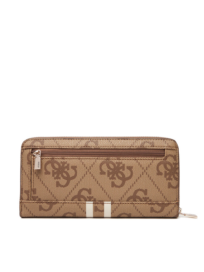 Guess Великий жіночий гаманець Guess Laurell II Slg SWOS74 59146 Бежевий