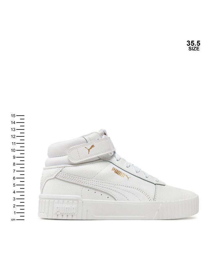 Puma Сникърси Puma Carina 2.0 Mid Jr 387376 03 Бял