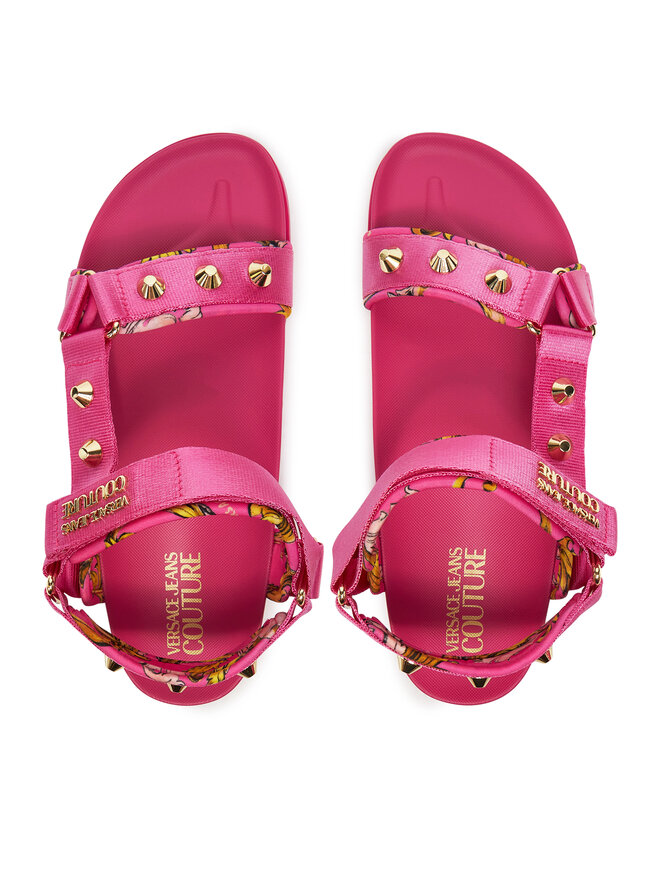 Versace Jeans Couture Sandály Versace Jeans Couture 78VA3SM2 Růžová