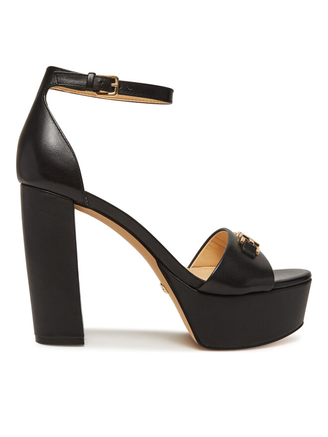 Guess Sandały Guess FLJSET LEA03 Czarny