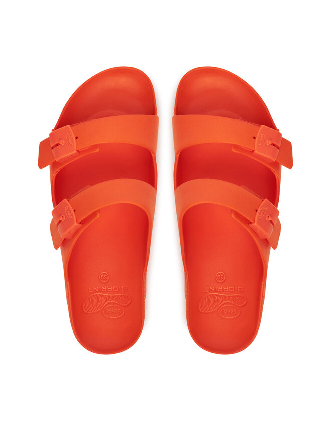 Scholl Шльопанці Scholl Bahia Med MF26924 Оранжевий