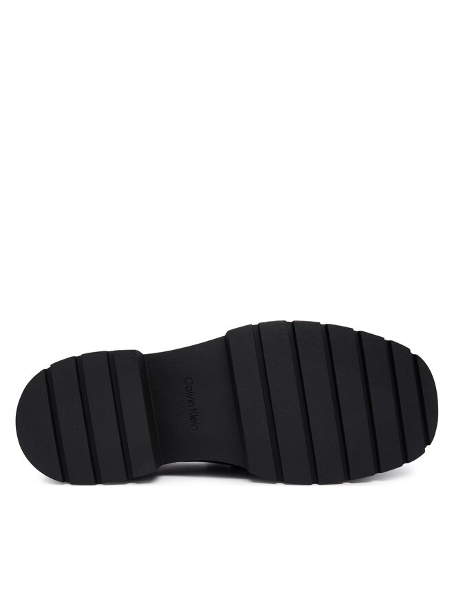 Calvin Klein Slipper Calvin Klein Chunky Loafer Lth Hw YW0YW01912 Schwarz