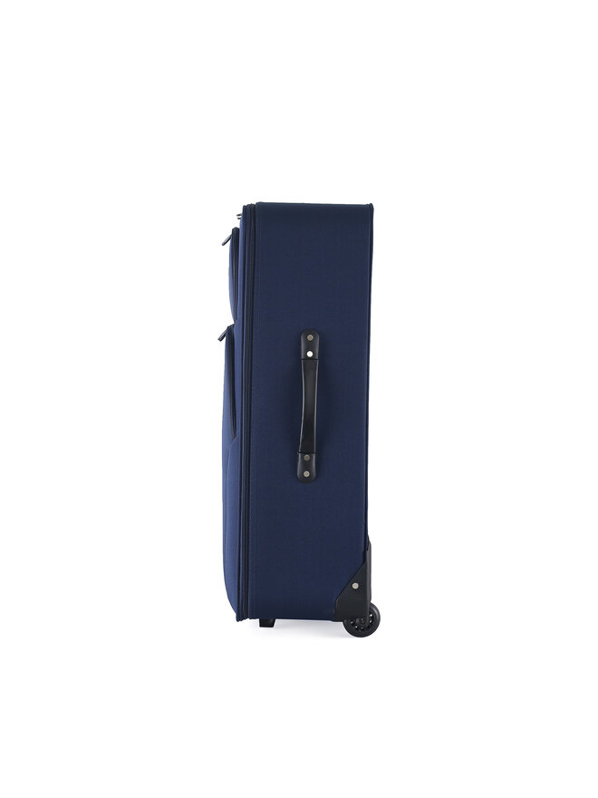 Semi Line Μεγάλη Βαλίτσα Semi Line T5681-3 Σκούρο μπλε