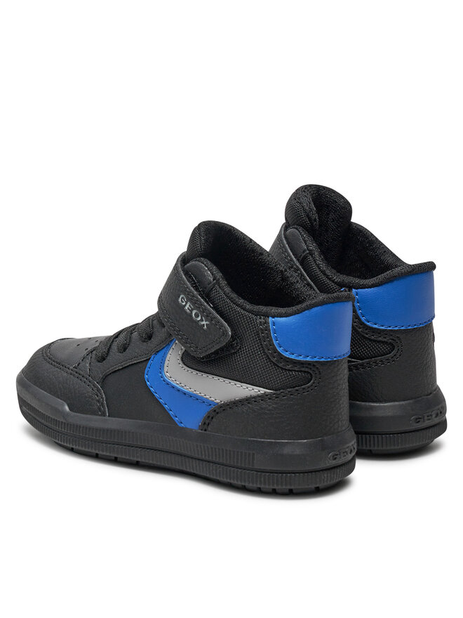 Geox Sneakersy Geox J Arzach Boy J464AA 054FU C0245 M Černá