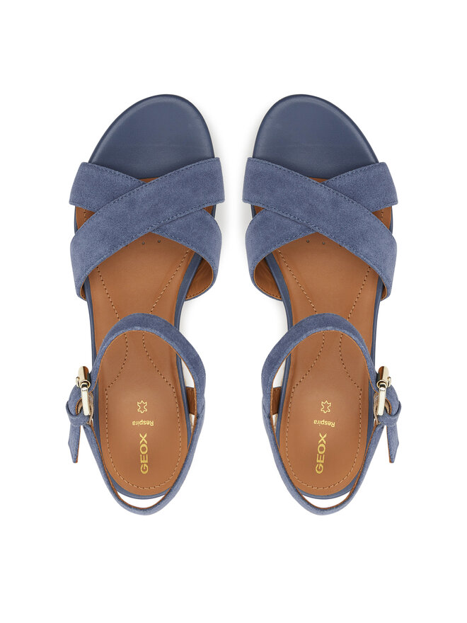Geox Espadrile Geox D Ischia Corda D55HHB 00020 C4005 Mornarsko modra