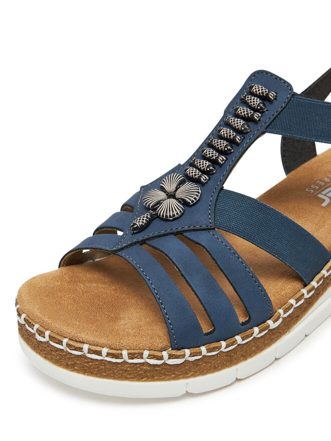 Rieker Sandale Rieker V1206-14 Bleumarin