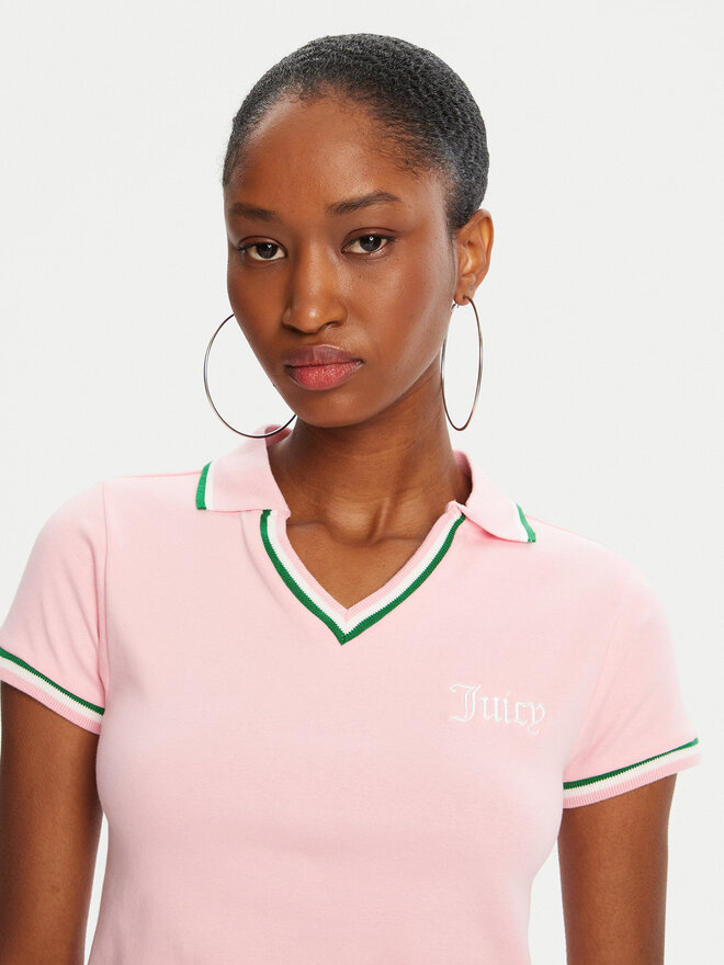 Juicy Couture Juicy Couture Polo JCWCT225355 Rosa Regular Fit