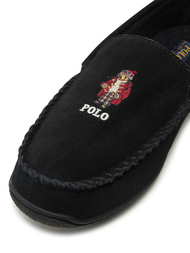 Polo Ralph Lauren Mokaszin Polo Ralph Lauren Brenan Polo Bear 843955398003 Fekete