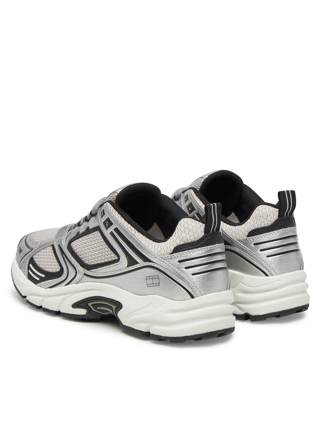 Tommy Jeans Sneakersy Tommy Jeans Archive'97 Metallic EM0EM01572 Czarny