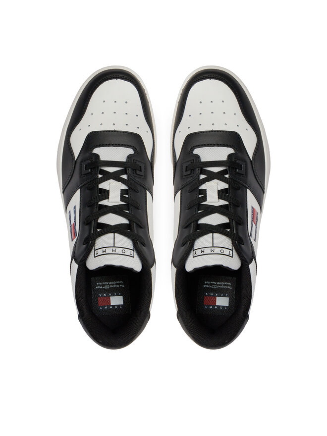 Tommy Jeans Sneakers Tommy Jeans Tjm Retro Basket Ess EM0EM01395 Bianco