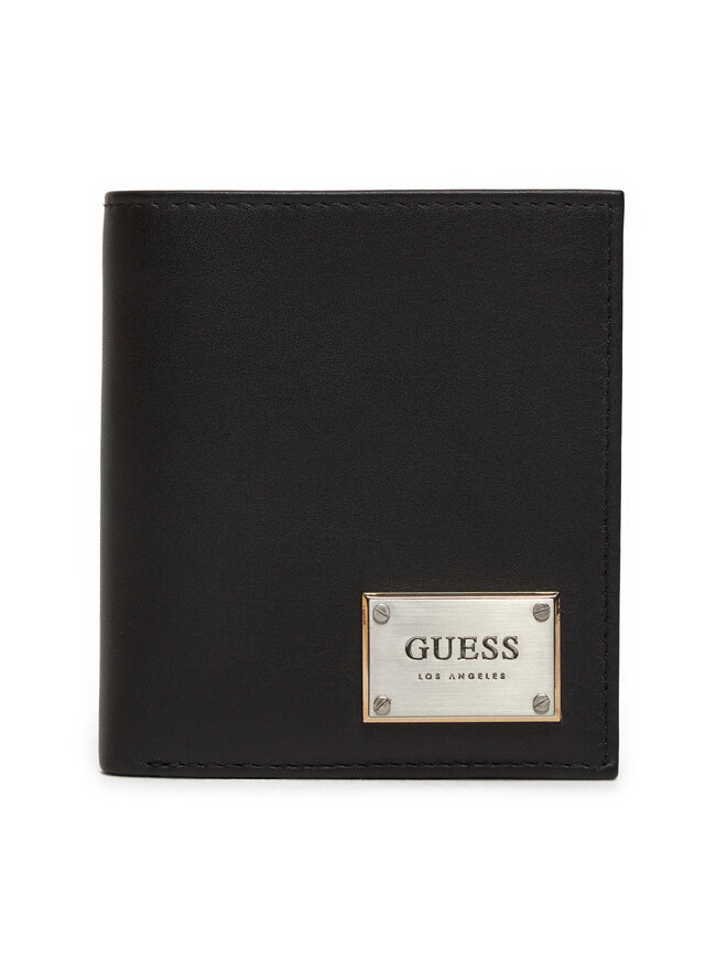 Guess Portafoglio grande da uomo Guess SMMISE LEA22 Nero