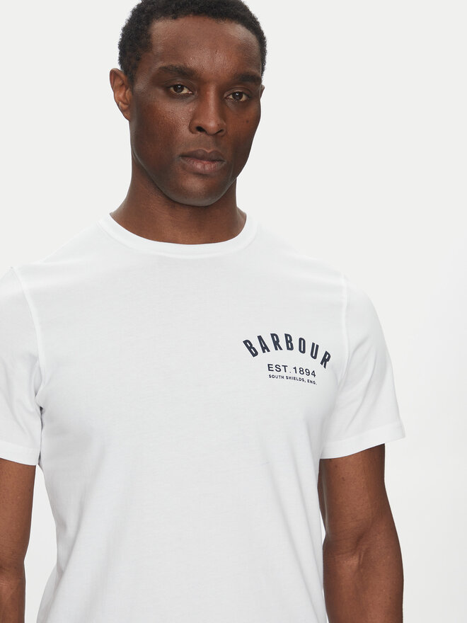 Barbour Barbour Camiseta Preppy MTS0502WH11 Blanco Tailored Fit