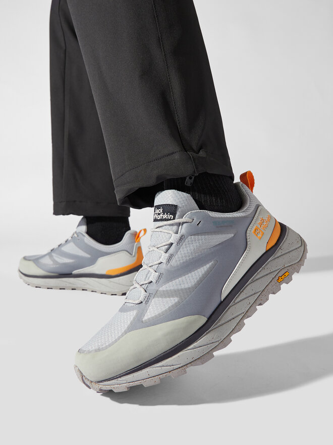Jack Wolfskin Snīkeri Jack Wolfskin Terraventure Texapore Low M 4051621 Pelēks
