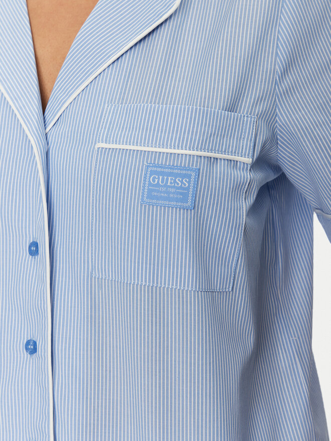Guess Guess Pijama O5GX10 WH1K1 Azul Regular Fit