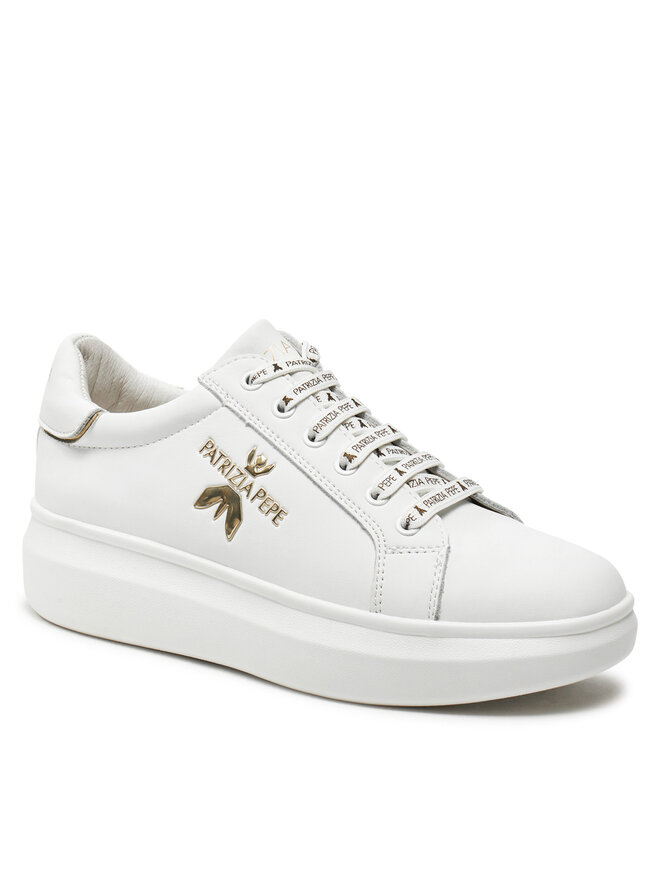 Patrizia Pepe Сникърси Patrizia Pepe PJ210.27 S Бял