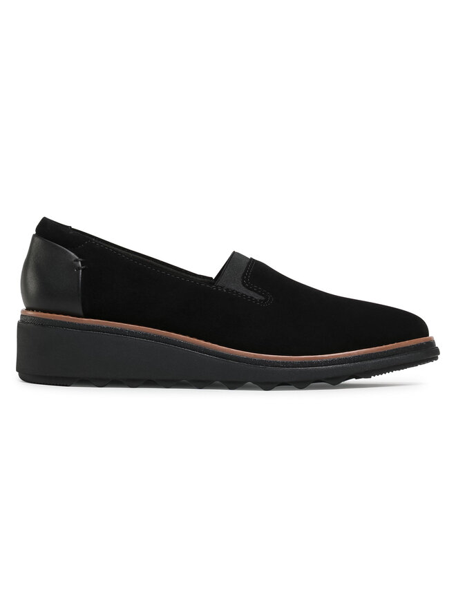 Clarks Półbuty Clarks Sharon Dolly 261558194 Czarny