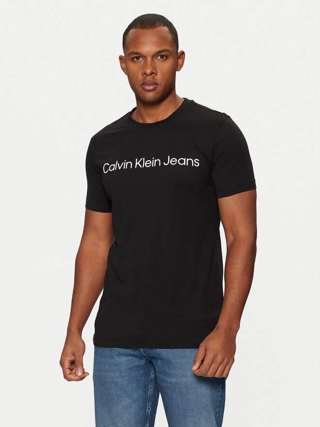 Calvin Klein Jeans Calvin Klein Jeans T-Shirt J30J322552 Schwarz Slim Fit