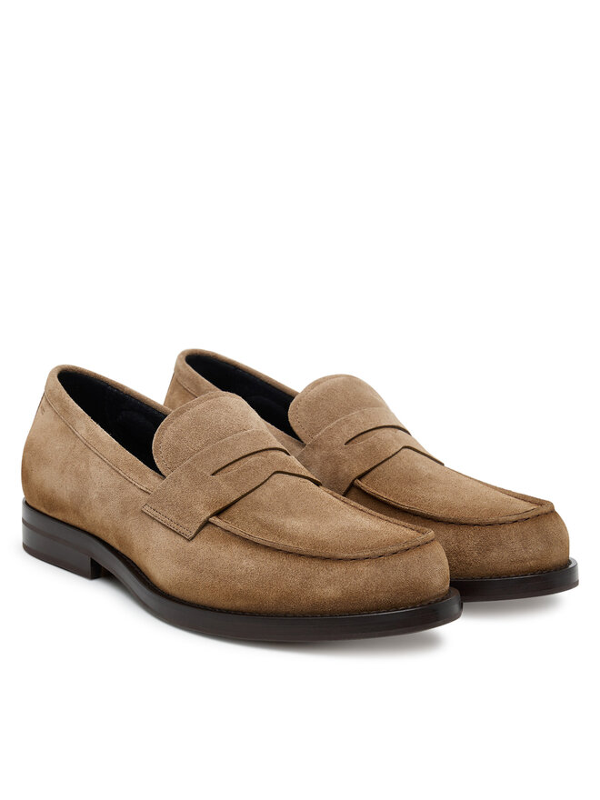 BOSS Мокасини BOSS Dressletic 50546911 Бежевий