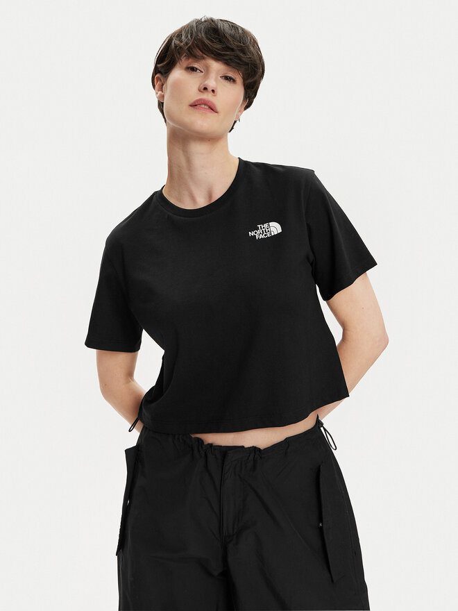 The North Face The North Face T-Shirt Simple Dome NF0A87U4 Μαύρο Relaxed Fit