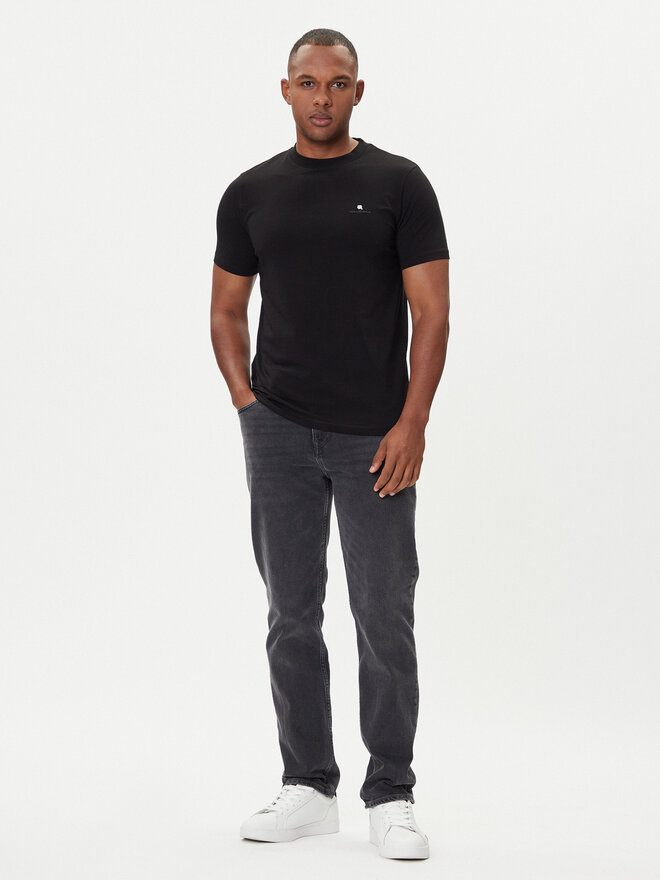 KARL LAGERFELD KARL LAGERFELD Camiseta 755053 554235 Negro Regular Fit