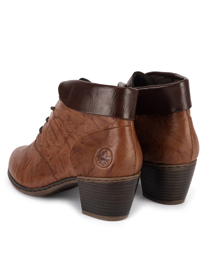 Rieker Schnürschuhe Rieker Y2131-22 Braun