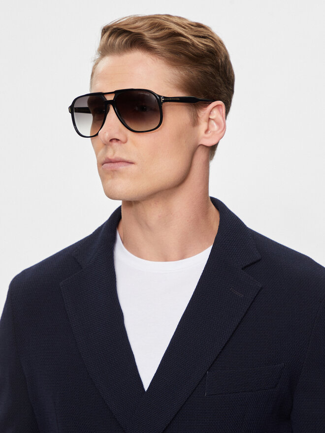 Tom Ford Saulesbrilles Tom Ford FT0753 Melns