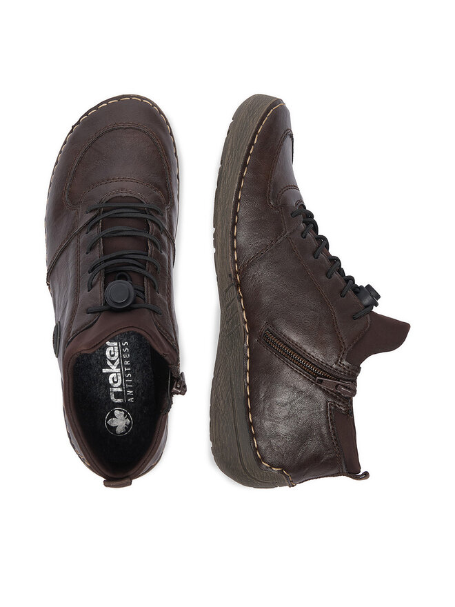 Rieker Schnürschuhe Rieker CEO-52557-25 Dunkelbraun