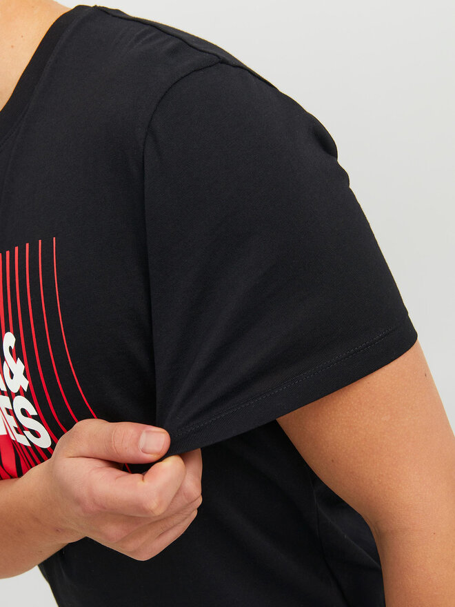Jack&Jones Jack&Jones T-Shirt Corp 12233999 Μαύρο Standard Fit