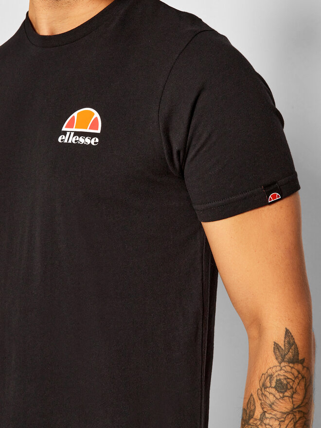 Ellesse Ellesse Marškinėliai Canaletto SHS04548 Juoda Regular Fit