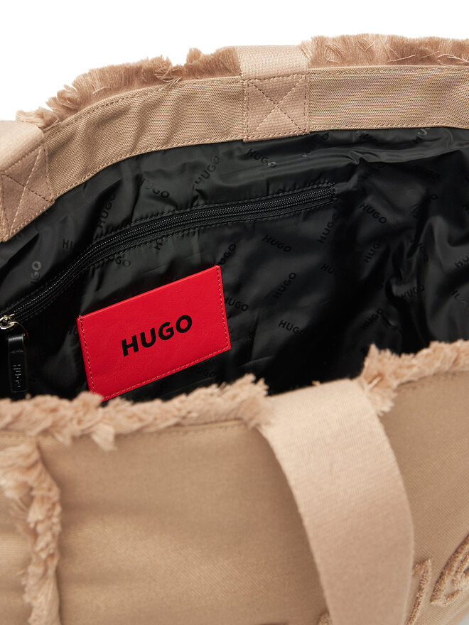 HUGO Ročna torba HUGO 50541867 Bež