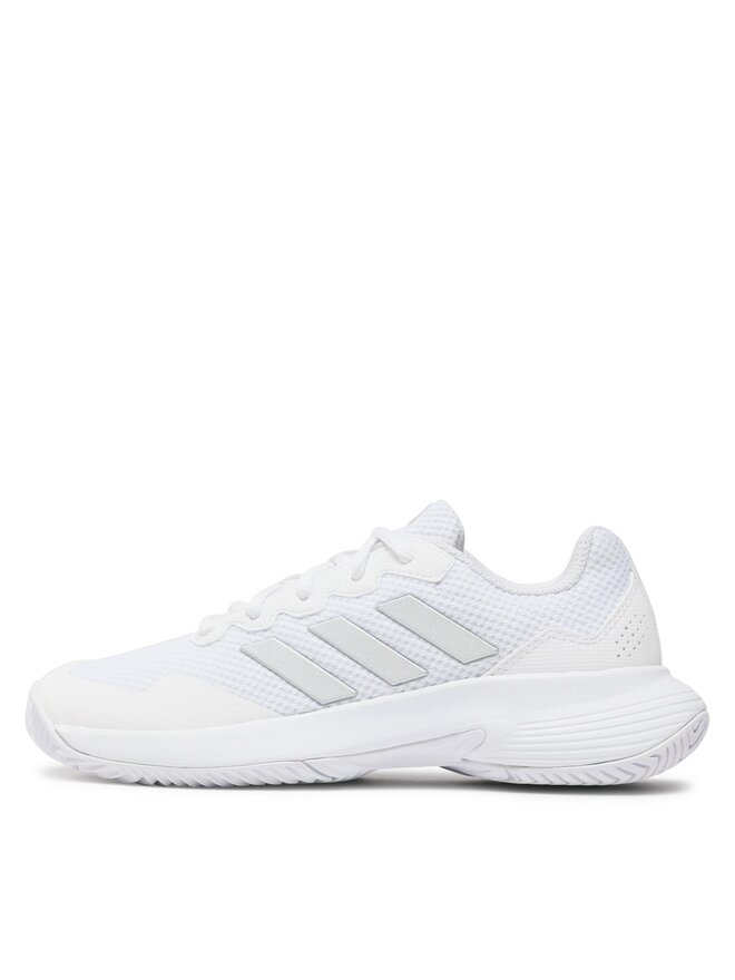 adidas Buty do tenisa adidas Gamecourt 2.0 Tennis HQ8476 Biały