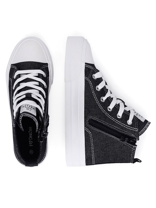 DeeZee Trampki DeeZee CSS20531-04 Czarny