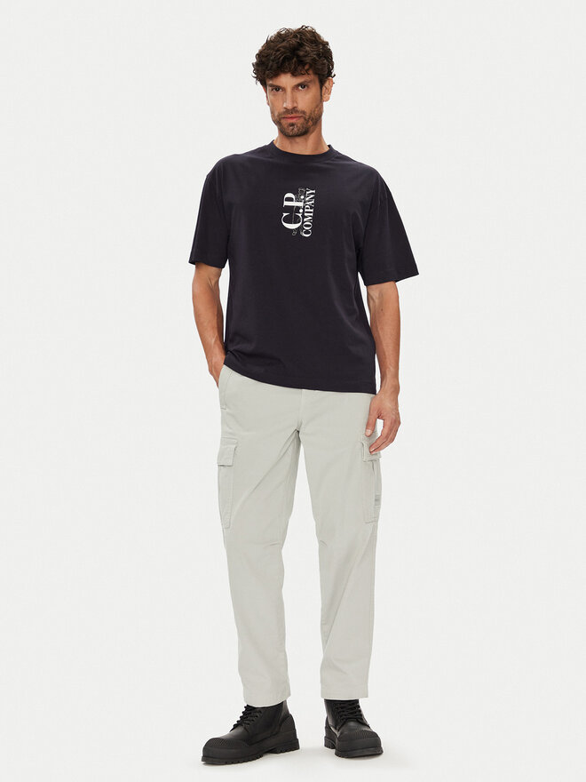 C.P. Company C.P. Company T-Shirt 19CMTS092A005100W Dunkelblau Regular Fit