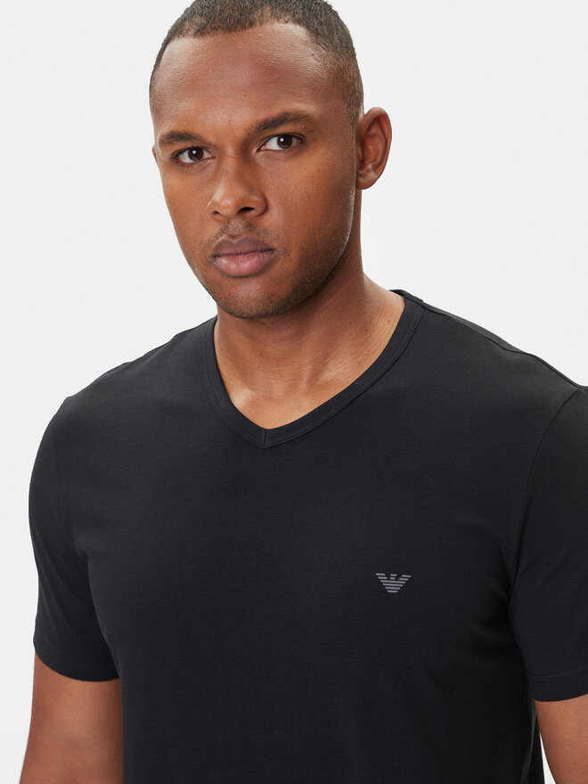 Emporio Armani Underwear Emporio Armani Underwear 2er-Set T-Shirts EM000392 AF14132 MC005 Schwarz Regular Fit