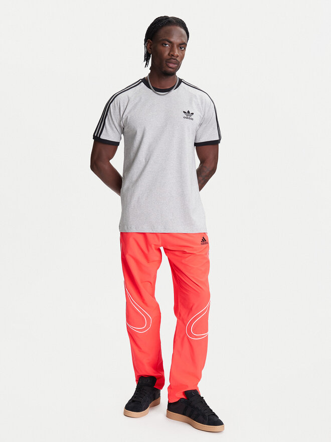 adidas adidas Camiseta adicolor Classics 3-Stripes JY1369 Gris Slim Fit