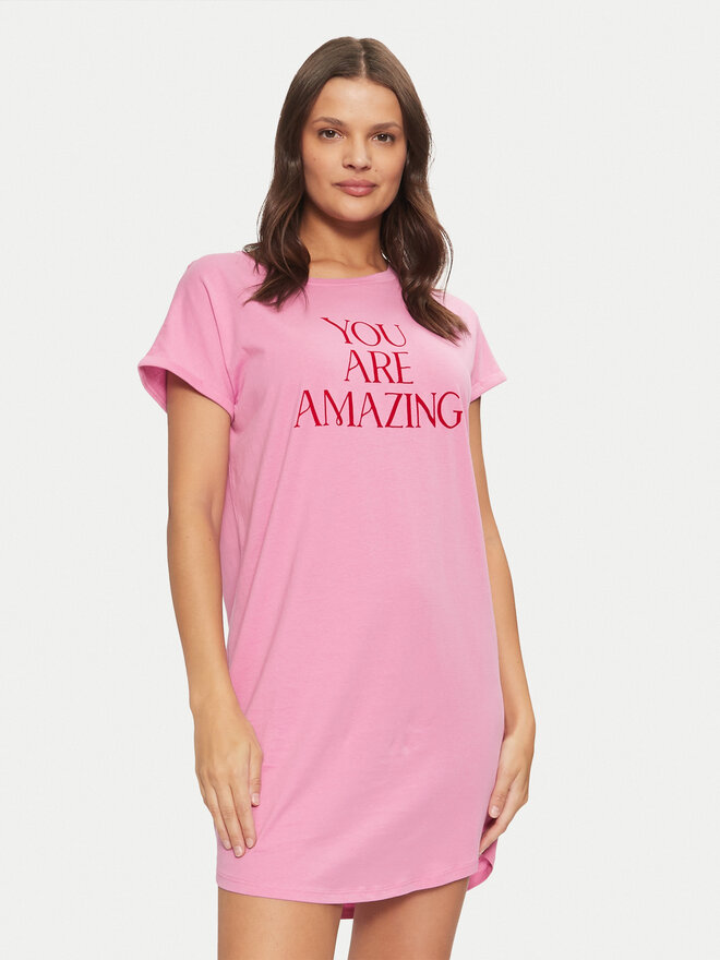 Hunkemöller Hunkemöller Hálóing 206556 Rózsaszín Regular Fit
