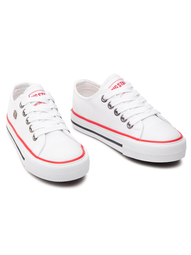 Big Star Shoes Trampki Big Star Shoes FF374200 101 Biały