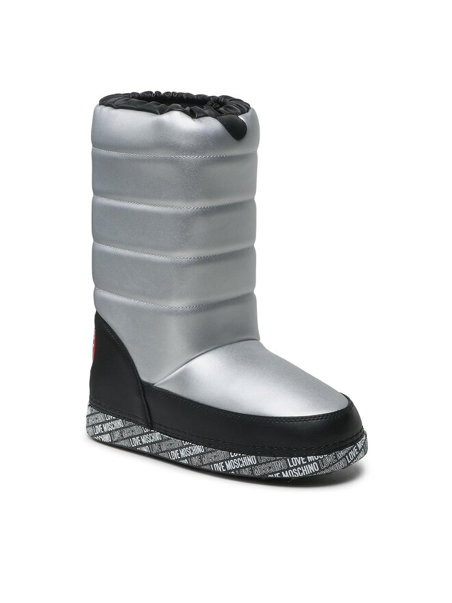 LOVE MOSCHINO Botas de nieve LOVE MOSCHINO JA24162G1HIT590B Plata