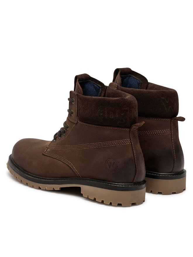 Wrangler Trapery Wrangler Arch Men High 20243041.IKU Brązowy