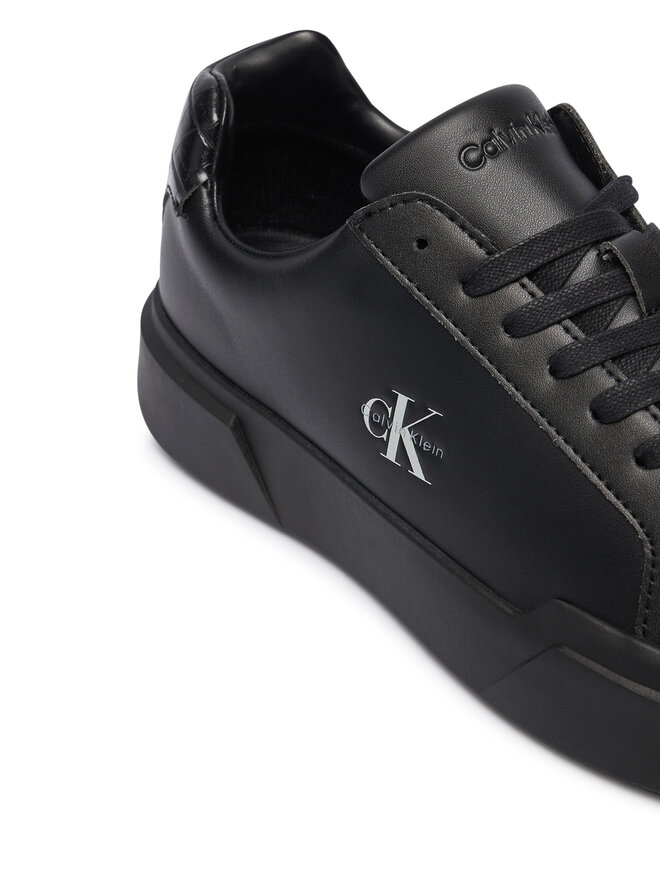 Calvin Klein Sneakers Calvin Klein Chunky Cups Laceup Lth Bt Croc HW0HW03223 Schwarz
