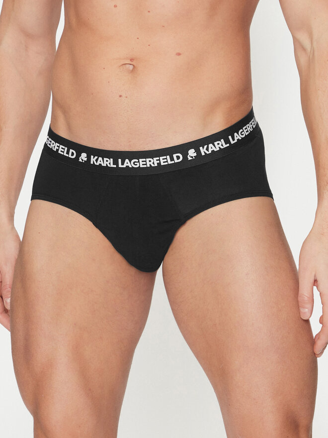 KARL LAGERFELD KARL LAGERFELD 3er-Set Slips A1M47152 Schwarz
